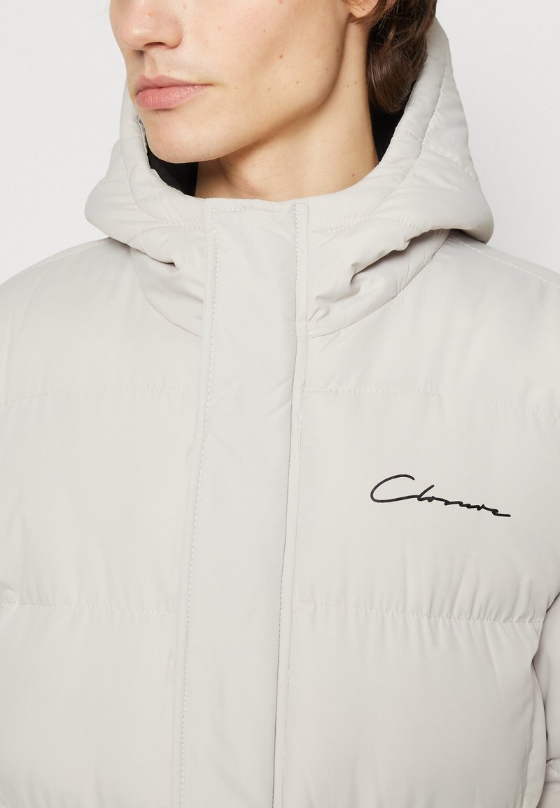  LONG PARKA JACKET - Wintermantel - Stone