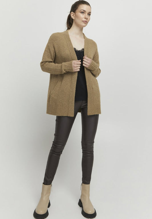 B.young BYMIRELLE - Strickjacke - Tannin Melange
