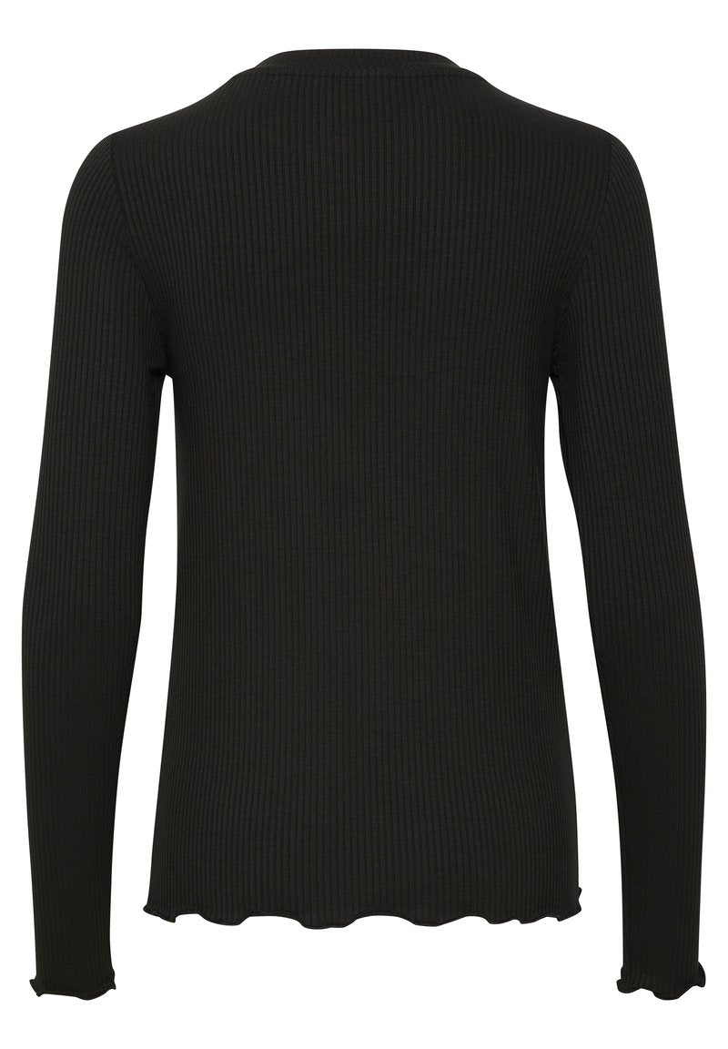 Kaffe KADREW - Langarmshirt - Black Deep