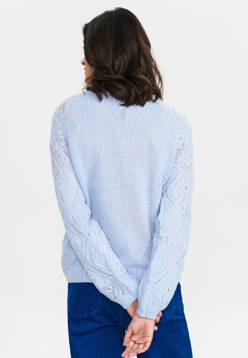  NUDELISE - Strickpullover - Della Robbia Blue