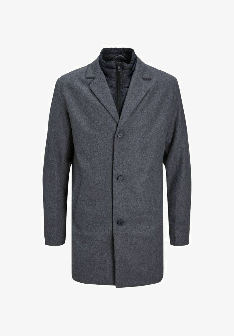 JACK&JONES Premium JJTOMMY INSERT COAT - Klassischer Mantel - Grey Melange