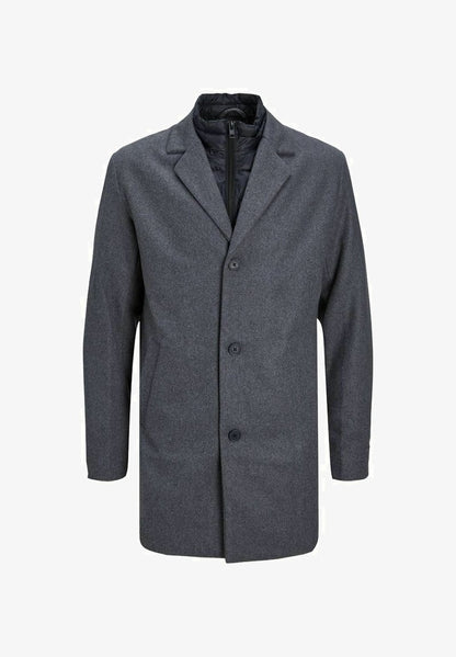 JACK&JONES Premium JJTOMMY INSERT COAT - Klassischer Mantel - Grey Melange