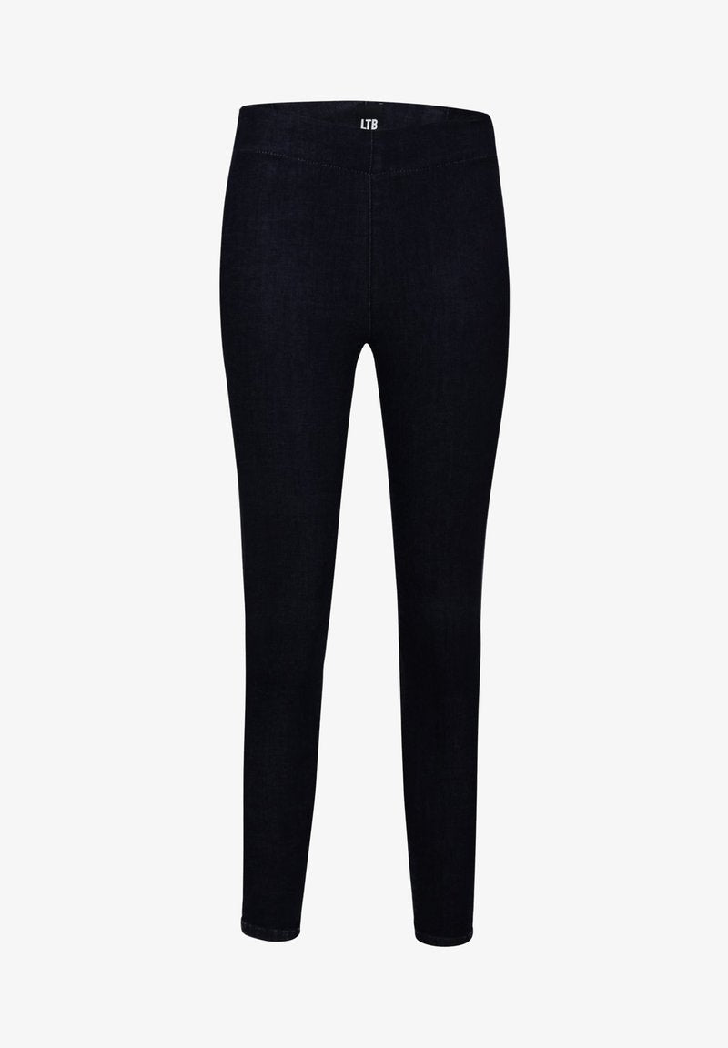 LTB GINNY RINSED WASH - Jeggings - Dark Blue