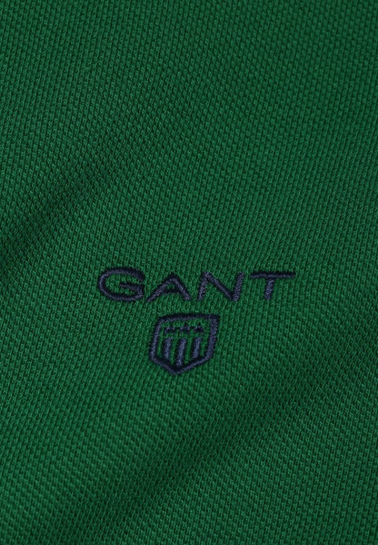 Gant MD SUMMER SS RUGGER - Poloshirt - Grün