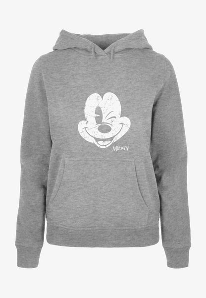  MICKEY MOUSE - DISTRESSED - Kapuzenpullover - Navy