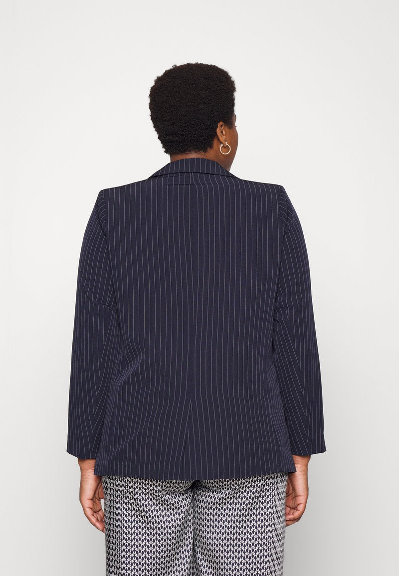  PCBOSSY LOOSE STRIPED BLAZER - Blazer - Sky Captainaop/pinstripe