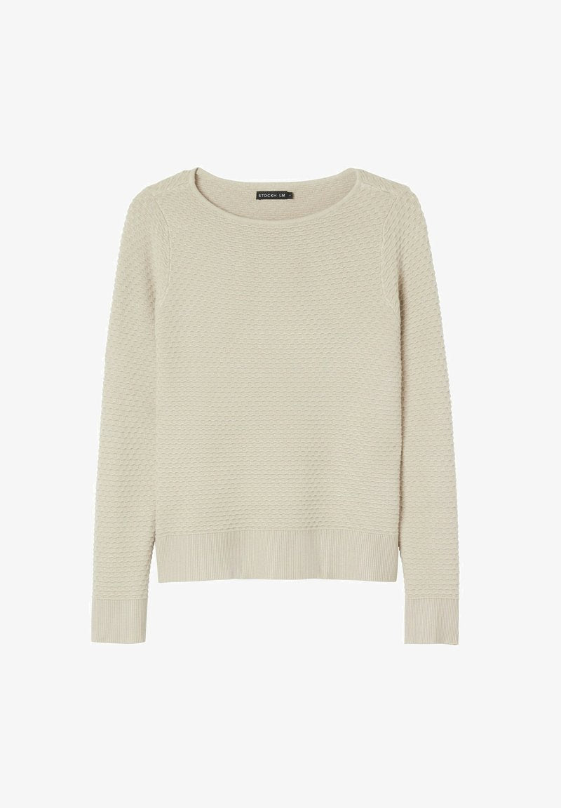  EVELYN - Strickpullover - Beige