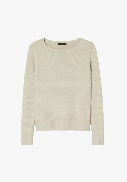  EVELYN - Strickpullover - Beige