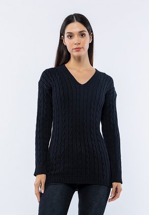  Strickpullover - Navy