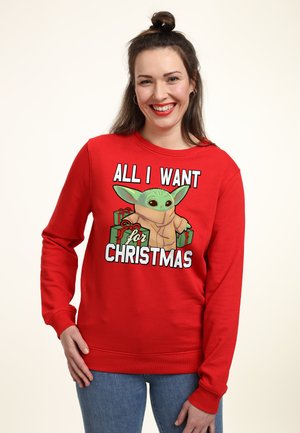 Henry Tiger STAR WARS THE FORCE AWAKENS PORG SQUEAKINGS - Sweatshirt - Red