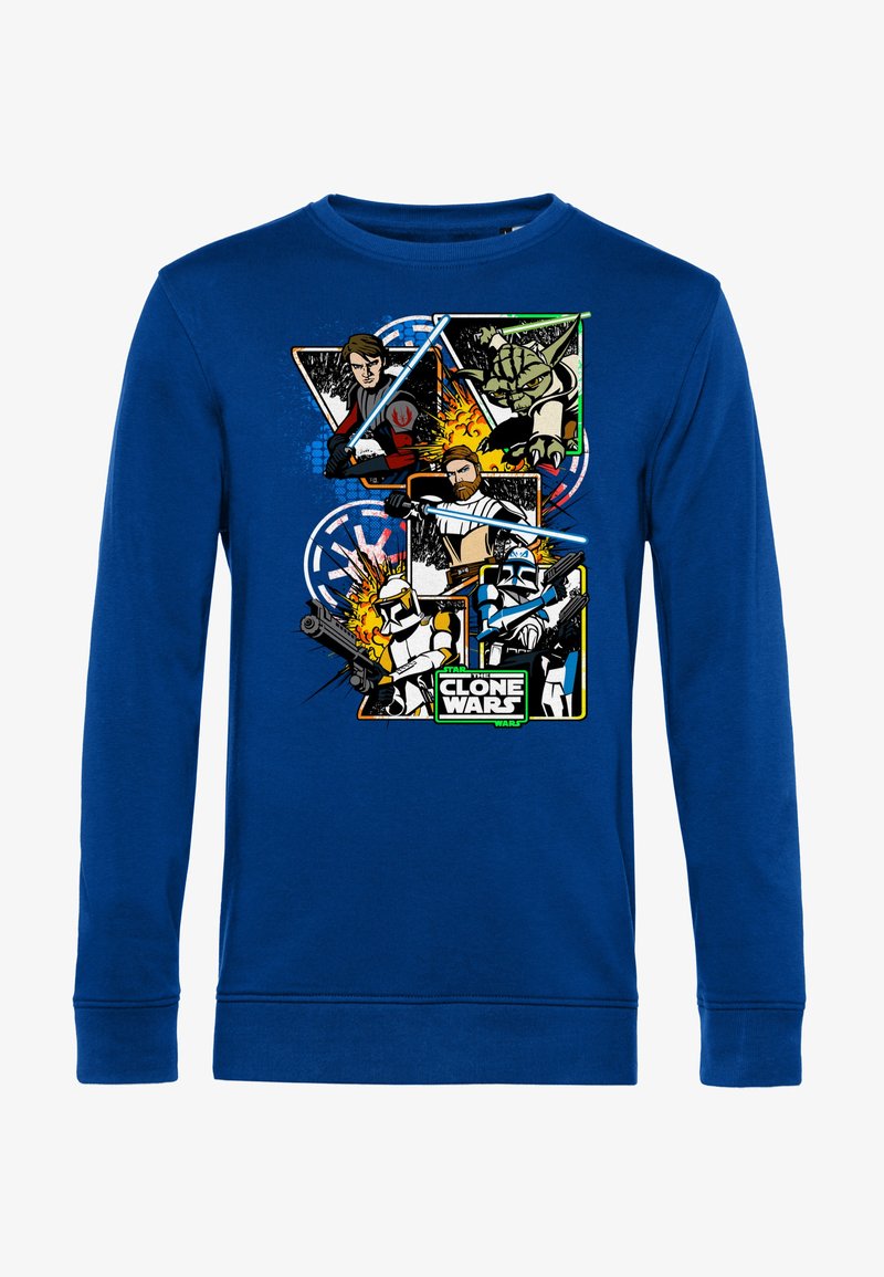 Henry Tiger STAR WARS: CLONE WARS ROYAL FLUSH - Sweatshirt - Royal Blue