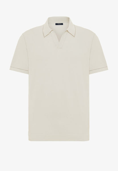  CRÊPE - Poloshirt - White