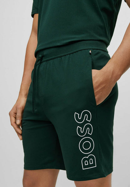 Boss IDENTITY - Nachtwäsche Hose - Open Green Ten