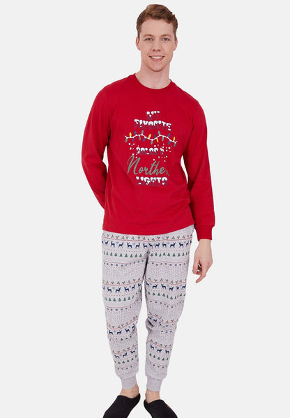  LONG SLEEVE - Nachtwäsche Set - Space