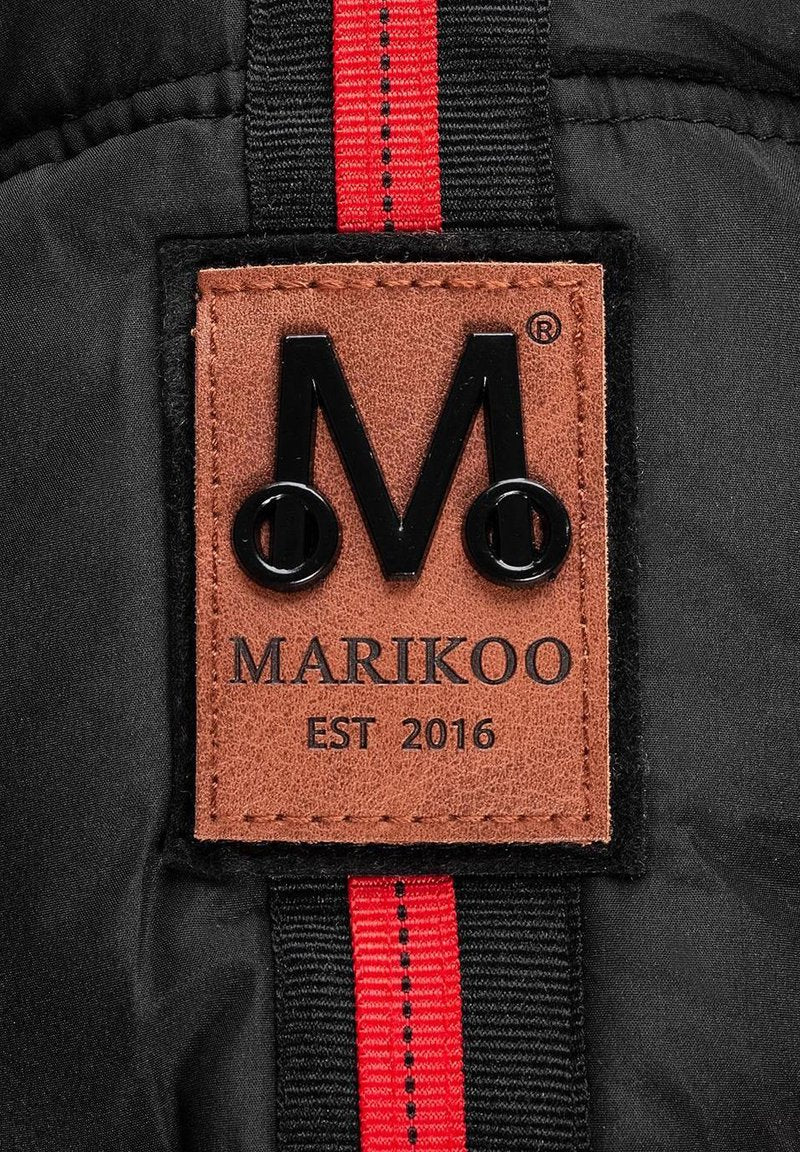 Marikoo ARMASA - Wintermantel - Schwarz