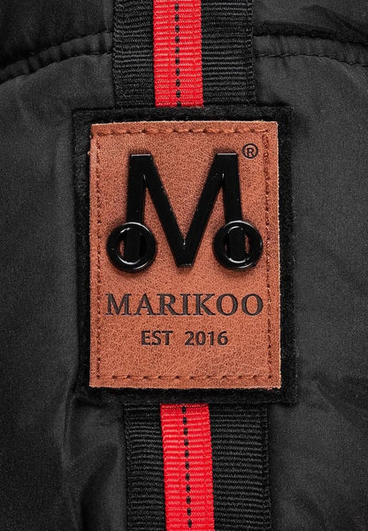 Marikoo ARMASA - Wintermantel - Schwarz