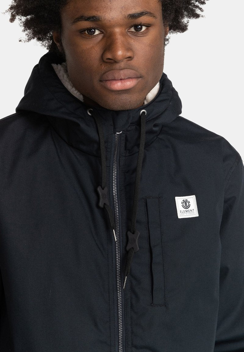 Element WOLFEBORO STARK - Regenjacke / Wasserabweisende Jacke - Flint Black