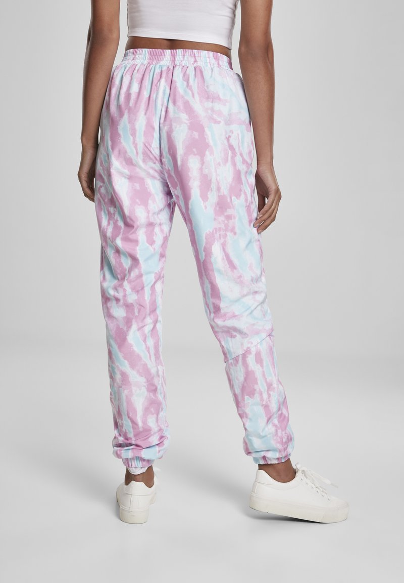 URBAN CLASSICS FRAUEN - Jogginghose - Aquablue/pink