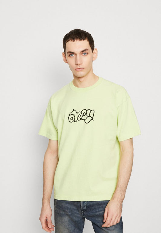 Obey Clothing OBEY JUNGLE DOODLES UNISEX - T-Shirt Print - Celery Juice