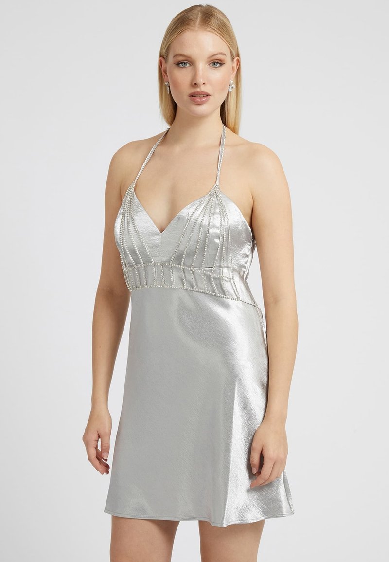 Guess Cocktailkleid/festliches Kleid - Silber