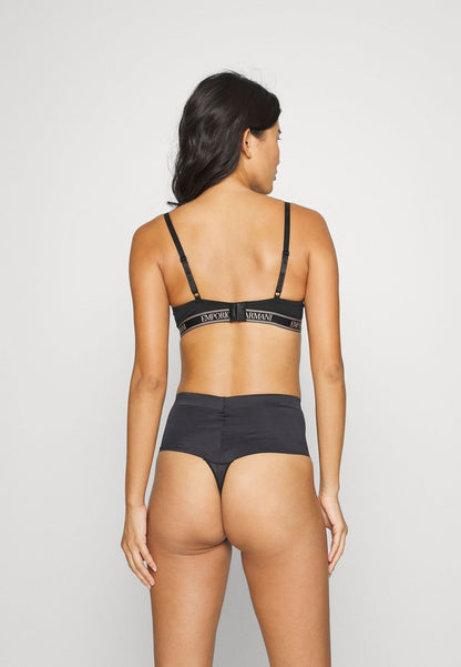 Maidenform COVER YOUR BASES THONG 2 PACK - String - Black