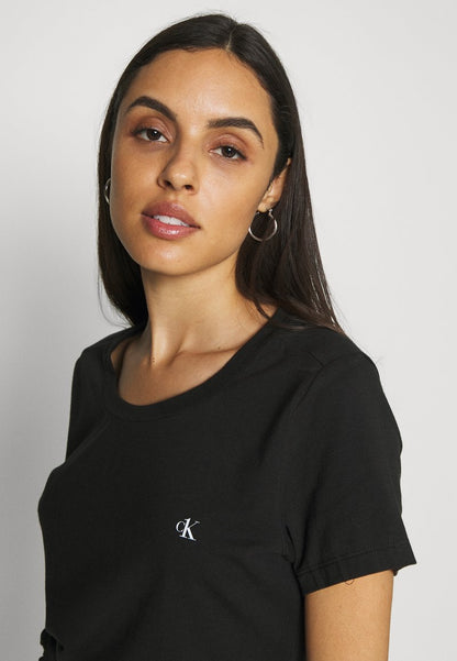 CALVIN KLEIN UNDERWEAR CK ONE CREW NECK 2 PACK - Nachtwäsche Shirt - Black