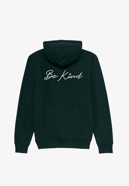  BE KIND NEW EMBROIDERED UNISEX - Kapuzenpullover - Blue