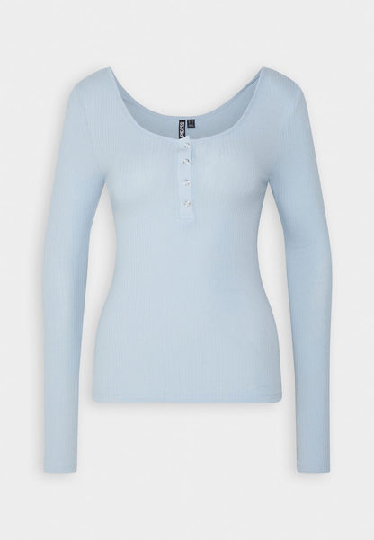 Pieces PCKITTE NOOS - Langarmshirt - Kentucky Blue