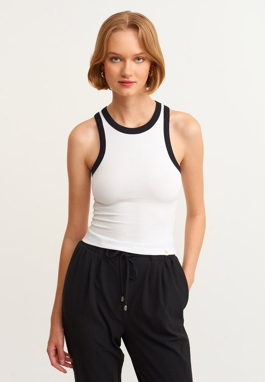 Optik - Top - White Black