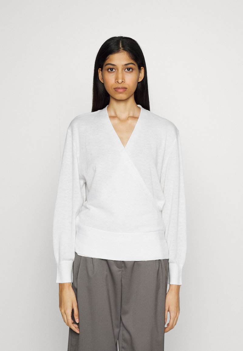 Boss FIROL - Strickjacke - Open White