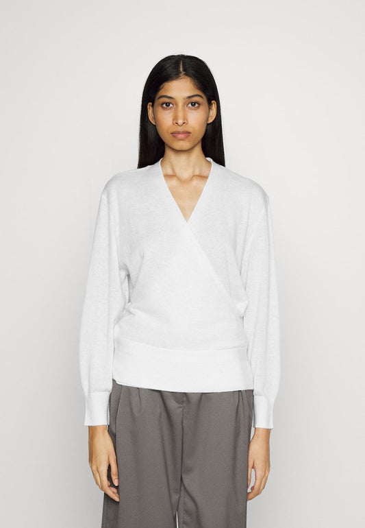 Boss FIROL - Strickjacke - Open White