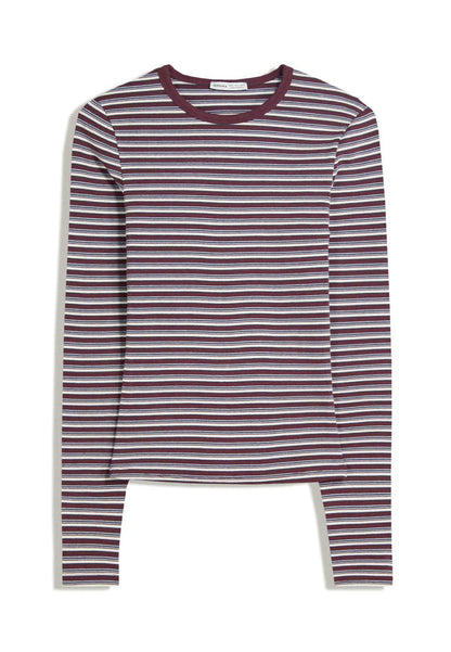 BERSHKA Long Sleeved Top - Royal Blue