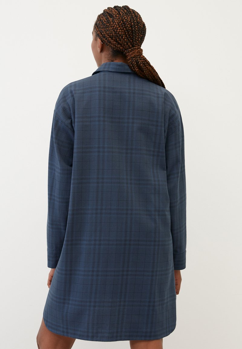 Marc O'Polo SLEEPSHIRT - Nachtwäsche Shirt - Nachtblau