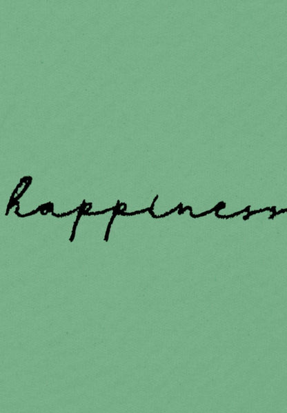  HAPPINESS EMBROIDERY UNISEX CLASSIC - Sweatshirt - Green