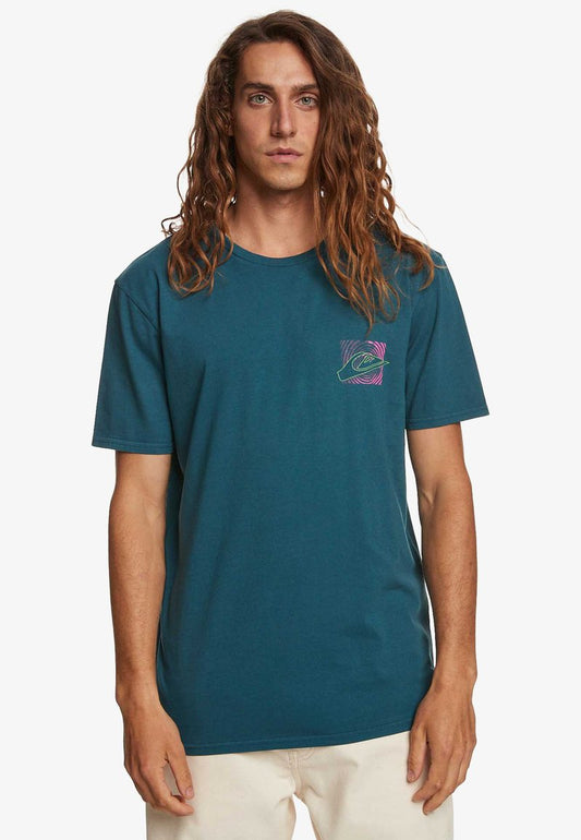 Quiksilver INTERNATIONAL WORLDFORCE EQYZT0 - T-Shirt Print - Bering Sea