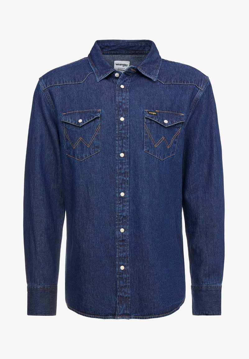 Wrangler Hemd - Dark Blue