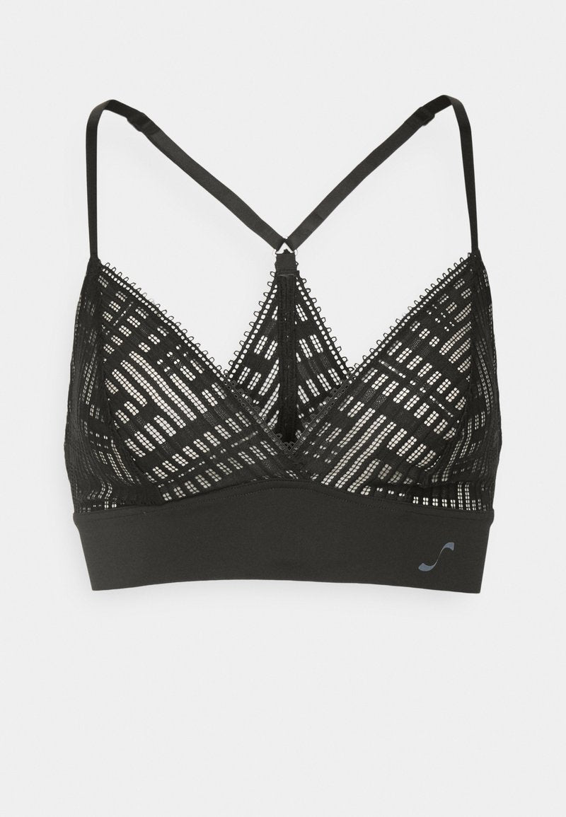 Sloggi SEVEN BRALETTE LONGLINE - Triangel BH - Black