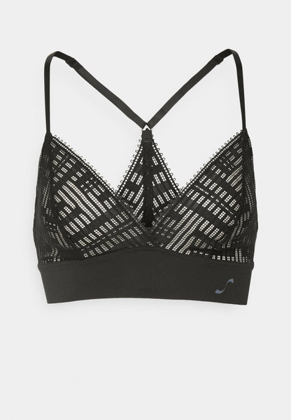 Sloggi SEVEN BRALETTE LONGLINE - Triangel BH - Black
