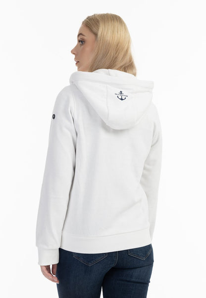 Dreimaster KILATA - Sweatjacke - Weiss