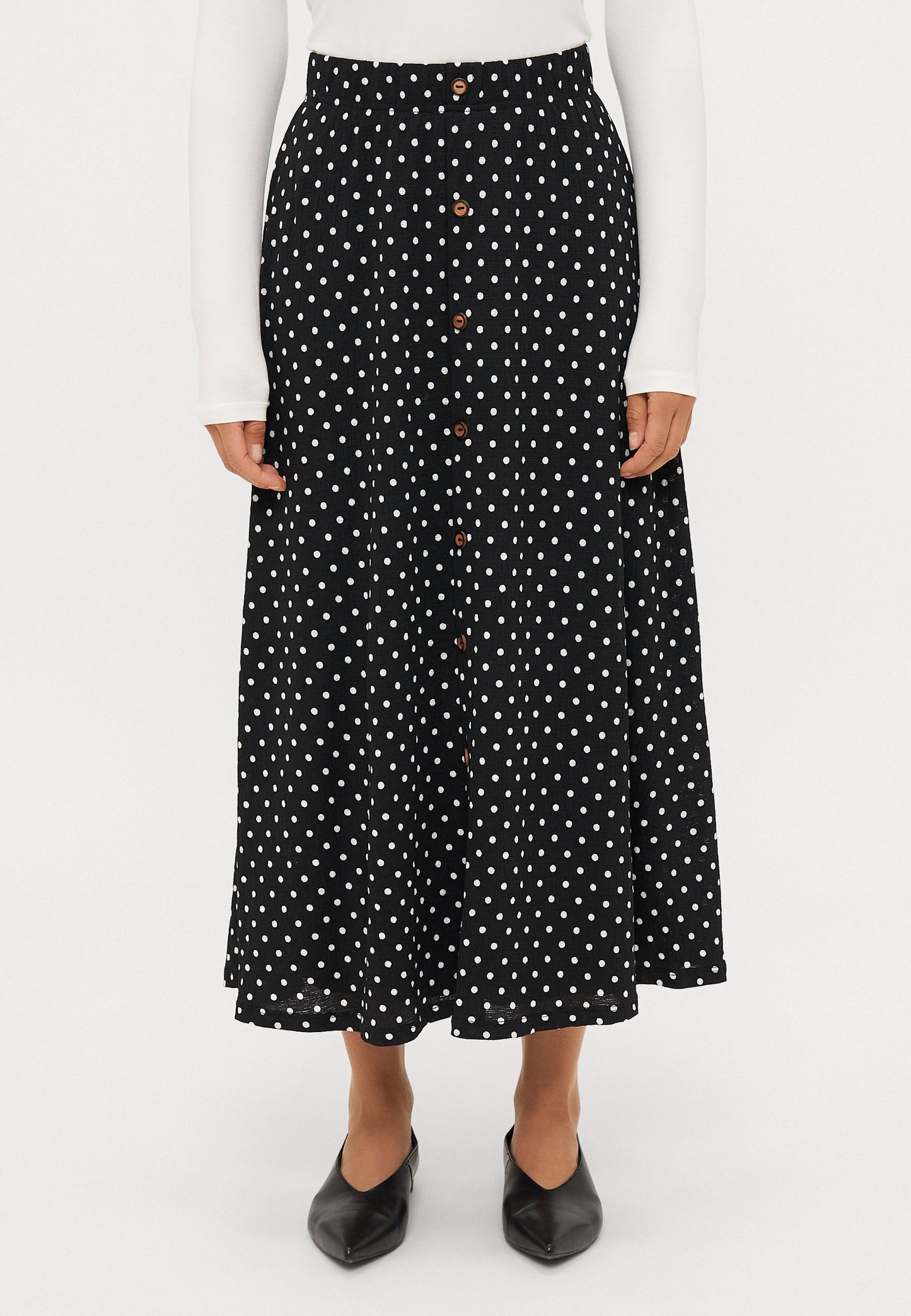ONLY Petite ONLPELLA SKIRT - Maxi Skirt - Black
