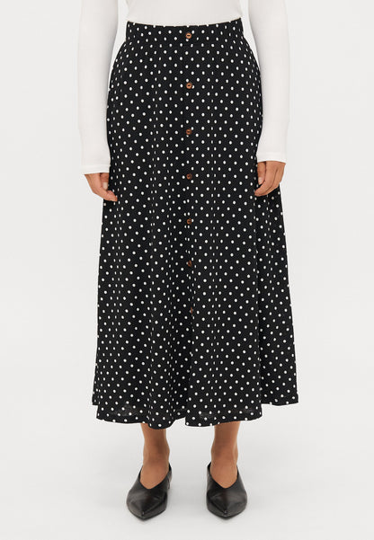 ONLY Petite ONLPELLA SKIRT - Maxi Skirt - Black