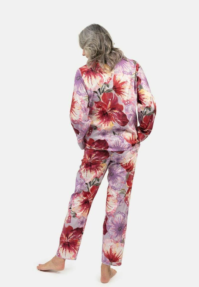  SET MAEVE FLORAL PRINT L SLV PJ - Nachtwäsche Set - Lilac Floral