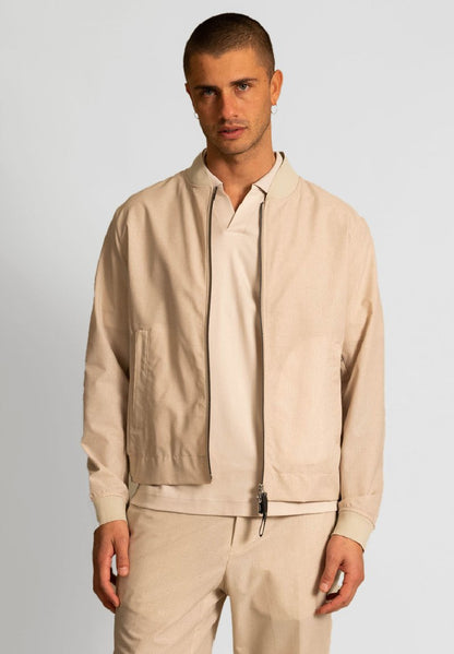 Boss HANRY - Bomberjacke - Natur
