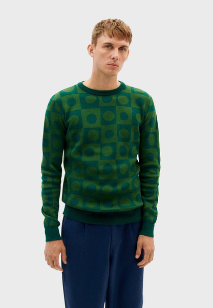 Thinking Mu GUILLAUME - Sweatshirt - Pine Green
