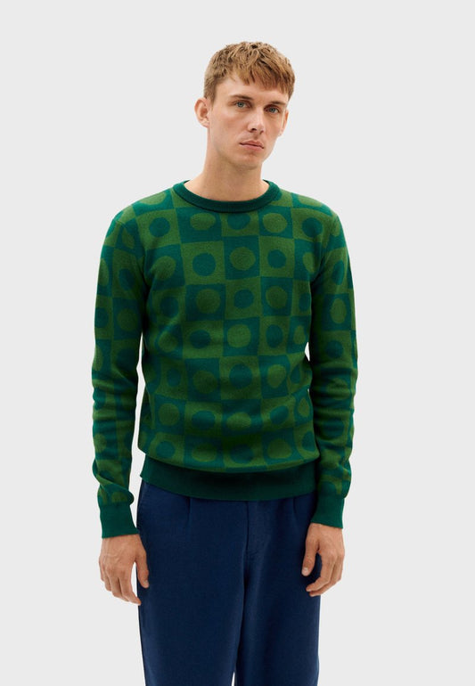 Thinking Mu GUILLAUME - Sweatshirt - Pine Green