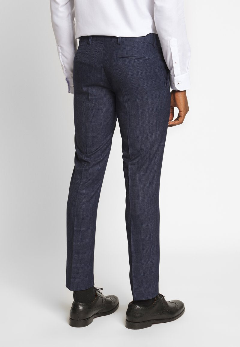  CHECK SUIT - Anzug - Dark Blue
