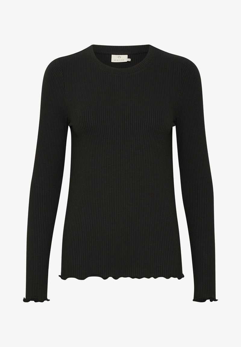 Kaffe KADREW - Langarmshirt - Black Deep