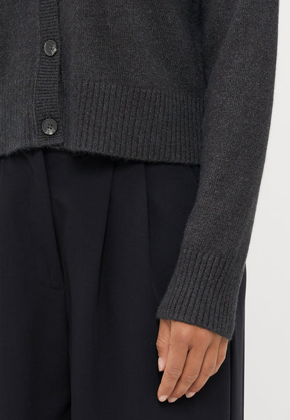 ONLY Petite ONLKATIA CARDIGAN - Cardigan - Dark Grey Melange