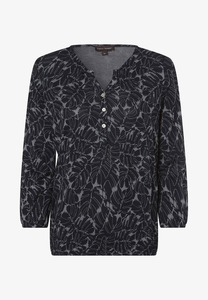  Bluse - Marine Hellblau