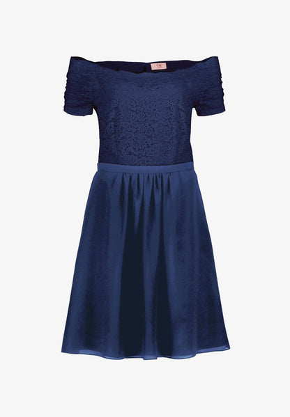 Vera Mont MIT SPITZE - Cocktailkleid/festliches Kleid - Festival Blue